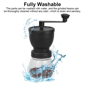 Manual Coffee Bean Grinder , Hand Coffee Grinder Burr, Hand Crank/Handheld UK - Picture 1 of 16