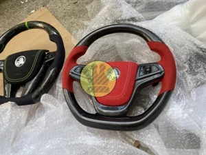 vf carbon fiber steering wheel - custom maloo Hsv r8 alcantara chevy ss paddle - Picture 1 of 17