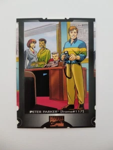 1994 MARVEL COMICS COOKIE CRISP TRADING CARD FRAME 117 PETER PARKER - Picture 1 of 2