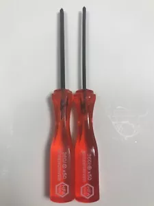 2 Screwdrivers Tri Wing & Phillips for Nintendo tools Game Boy Color GBA SP DS - Picture 1 of 1