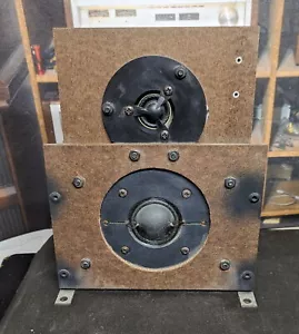 1 dome Midrange and tweeter assembly with brackets from Dahlquist DQ-10 speaker - Picture 1 of 2
