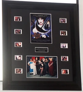 ELVIRA'S Haunted Hills Film Cell Mount VERY Rare Screen Run Film Frames / Cell - Picture 1 of 2