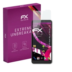 atFoliX Glass Protector for ZTE Blade Max 2s Z6410S 9H Hybrid-Glass - Picture 1 of 8