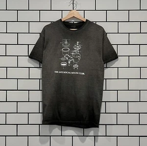 ANTI SOCIAL SOCIAL CLUB DYING ON THE GRAM MINERAL WASH TEE BLACK - Picture 1 of 3