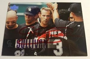 CORY SULLIVAN COLORADO ROCKIES 2006 UPPER DECK #160 SIGNED BASEBALL CARD - Picture 1 of 2