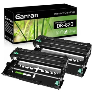 2x DR820 Drum Unit Compatible with Brother TN850 DCP-L5500DN MFC-L6900DW L5700DW - Picture 1 of 12