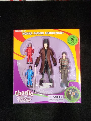Wonka Figure Assortment Chatlie & The Chocolate Factory Cover