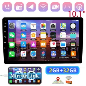 10.1" Android 11 Autoradio 2G+32GB Mit GPS NAVI Bluetooth 2 DIN WIFI FM RDS USB - Bild 1 von 12