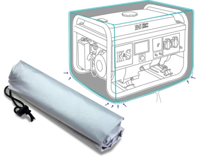 K&S KS Cover 20 Wasserdichte staubdichte und robuste schützende Abdeckung