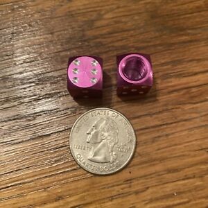 2 purple dice valve caps murray eliminator sears screamer amf jc pennys