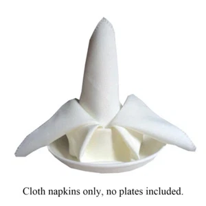 Napkin Serviettes Dining Tableware Wedding Party Plain Polyester Cotton Napkins - Picture 1 of 43