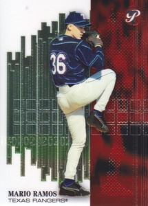 2002 Topps Pristine Baseball #185 Mario Ramos U /1999 Texas Rangers
