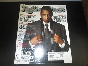 Rolling Stone magazine November 29,2007 Jay-Z cover - Picture 1 of 5