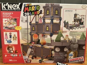 K'nex Super Mario 3D Land Bowser's Castle Building Toy Set Knex READ - Picture 1 of 10