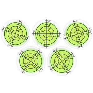 5pcs Bubble Level Replacement Bubble Level Measuring Tool Round Rv Bubble Level - Picture 1 of 12