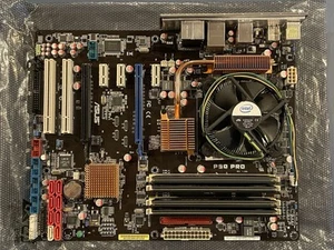 Placa madre Asus P5Q PRO con Intel Core 2 Duo E7200 8 GB de RAM - Imagen 1 de 7