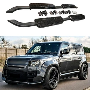 estribo para Land Rover Defender 110 2020-2025 barra nerviosa paso lateral - Imagen 1 de 10