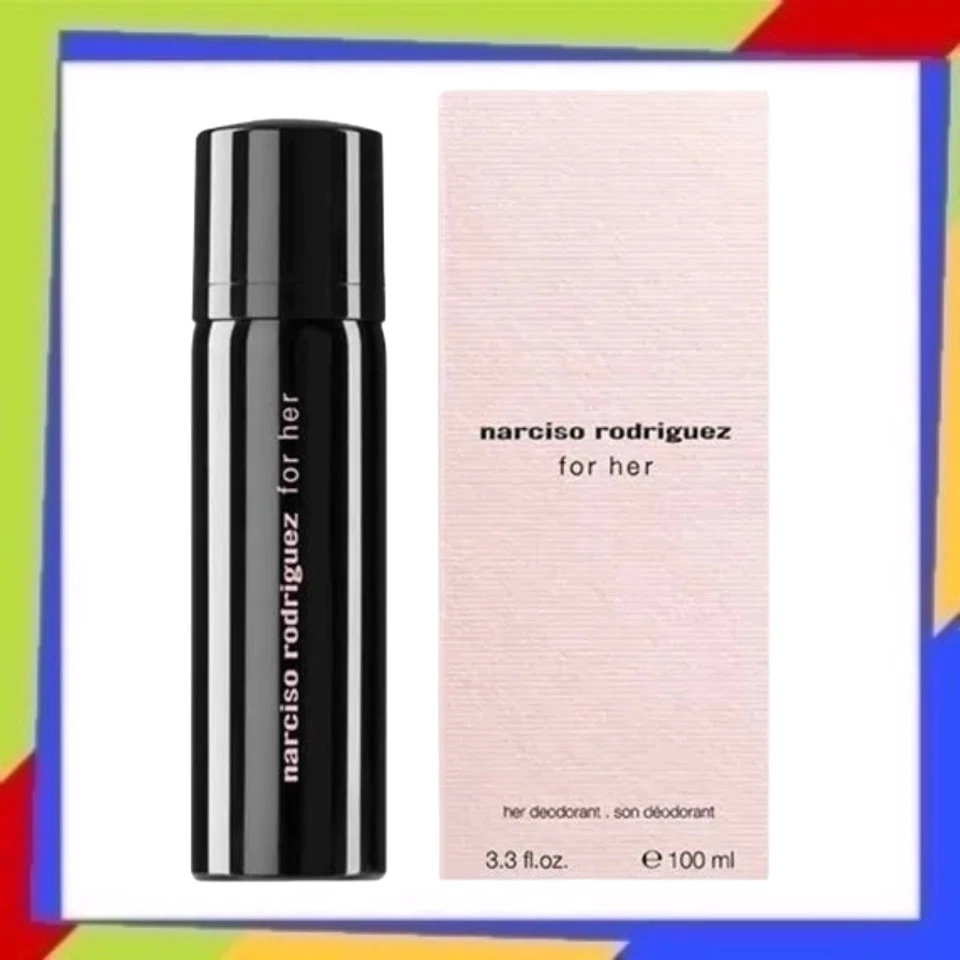 NARCISCO RODRIGUEZ - FOR HER DEODORANT SPRAY -  3.3oz -  NIB - Image 1 of 2