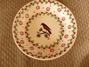 EMMA BRIDGEWATER CHRISTMAS JOY ROBIN PASTA / SERVIERSCHALE 24 CM - Bild 1 von 4