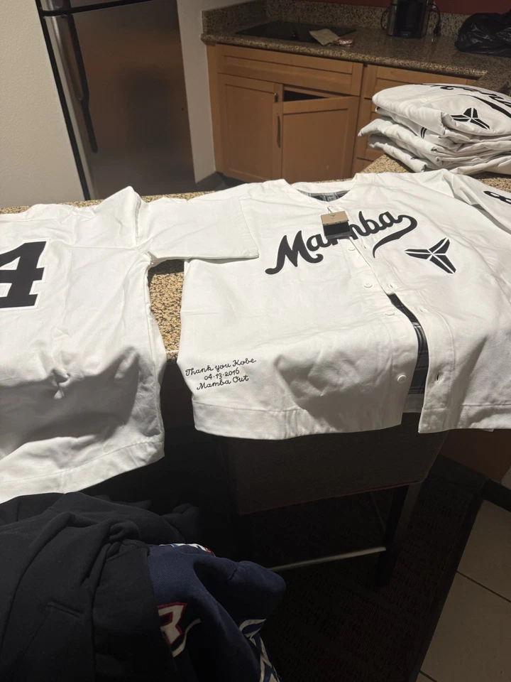 Nike Kobe Baseball Jersey Mamba Out IB0007-133 Size 2X