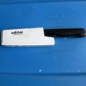 Vintage Wiltshire Stay Sharp 3” Paring Knife + Sharpening Case Kitchen Cutlery - Picture 1 of 6