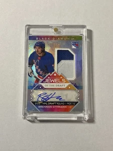 2024-25 Black Diamond Brennan Othmann Jewels of the Draft Rookie Patch Auto /99 - Picture 1 of 2