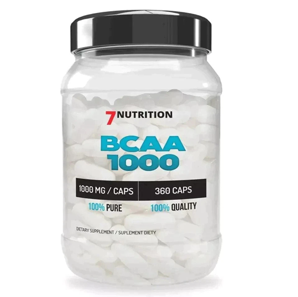 7Nutrition BCAA Kapseln 360 Stück 1000mg - Bild 1 von 1