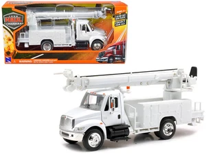 International 4200 Digger Service Truck White "Long Haul Trucker" Series 1/43 Di - Picture 1 of 1