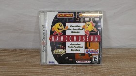 Namco Museum (Sega Dreamcast, 2000) Complete,(Ms) Pac-Man Galaga DigDug Galaxian