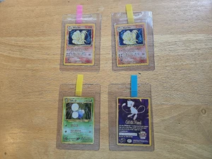 NINETALES HOLO BASIC, LOLLY POTH HOLO GIAPPONESE, CATTURA MEW - Foto 1 di 2