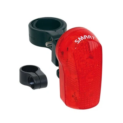 Smart Blinky 7 LED Rear Cycling Bike Tail Light & Frame & Post Fixing Bracket - Image 1 of 4