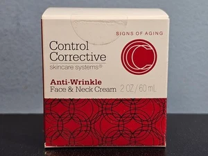 Control Corrective Skincare Anti-Wrinkle Face & Neck Cream 2 oz - New in Box! - Picture 1 of 6