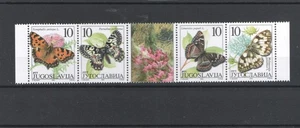 JUGOSLAWIEN 2000 SCHMETTERLINGE POSTFRISCH - 13156 - Bild 1 von 1
