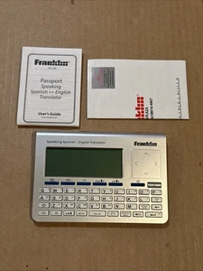 Franklin TES-700 Reisepass spricht Spanisch zu Englisch Übersetzer - funktioniert super! - Bild 1 von 7
