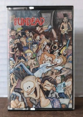 The Undead Live Slayer 1991 Skreamin Skull Records Punk Album Cassette Tape - Image 1 of 4