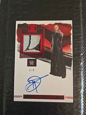 Damian Priest 2 Color Memorabilia Relic AUTO SP #'d 4/4 Read Note In Description - Image 1 of 4
