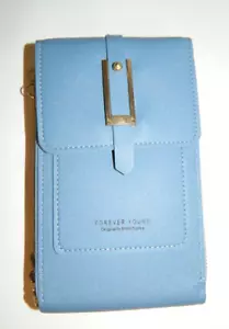 Forever Young Cellphone Purse. Blue. New. BB4 - Picture 1 of 5