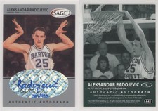 1999 Sage Auto Silver /400 Aleksandar Radojevic #A42 Rookie Auto RC