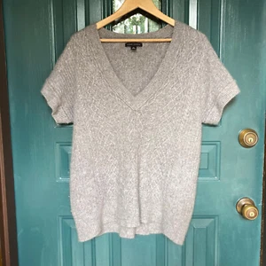 Banana Republic Sweater Women XL Angora Wool Cable Knit Lagenlook Hong Kong Y2K - Picture 1 of 10