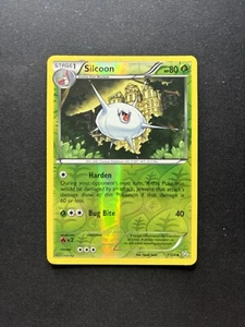 Silcoon 7/124 Reverse Holo - BW Dragons Exalted - Pokemon TCG - Picture 1 of 2