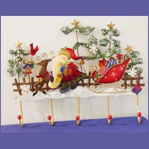 Metal Christmas Stocking Hanger - Picture 1 of 2