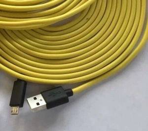 USB Type C & Micro USB to USB-A 2 in 1 Fast Charging Cable [1Pack 15ft] Android - Picture 1 of 2