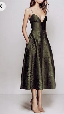 Alex Perry Midi Dress With Pockets AU 4/US0 - Image 1 of 2