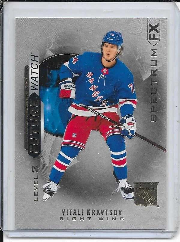 2020-21 SP Authentic Vitali Kravtsov Future Watch Spectrum FX # S-74 - Image 1 of 2