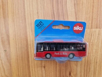 SIKU Città Bus Parco E Ride Modello Riferimento 1021 Nuovo Cardato - Immagine 1 di 3