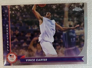 2024 Topps Chrome U.S Olympics Vince Carter #185 - Picture 1 of 2