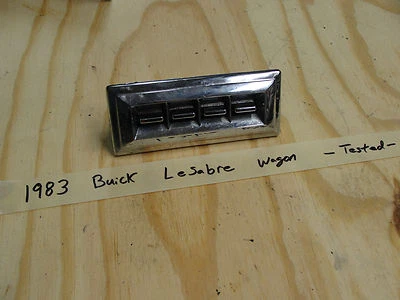 OEM 83 BUICK LeSABRE LADO DEL CONDUCTOR IZQUIERDO INTERRUPTOR DE VENTANA ELÉCTRICA MAESTRO DELANTERO *PROBADO* Foto 1 de 4
