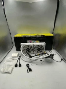 Corsair iCUE H100i Elite Capellix Liquid CPU Cooler White - Missing Accessories - Afbeelding 1 van 11