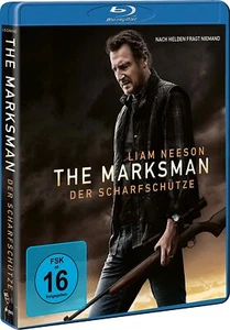 THE MARKSMAN *2021 / Uncut / Liam Neeson* NEW Region B Blu Ray - Picture 1 of 2