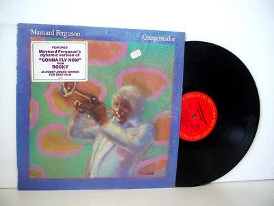 MAYNARD FERGUSON "Conquistador" original LP 1977 COLUMBIA PC 34457 Hype Sticker - Image 1 of 3